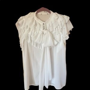 White vintage blouse